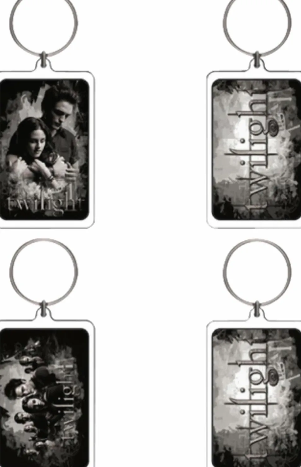 Twilight Saga: Twilight - Lucite Keychain 2-Pack (Set #3) Cast and Ed & Bella