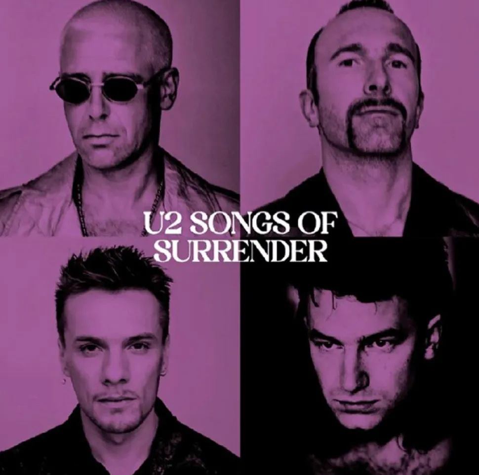 U2 - Songs of Surrender 2xLP Vinyl Record (Purple Splatter & Marble Effect Coloured Vinyl)
