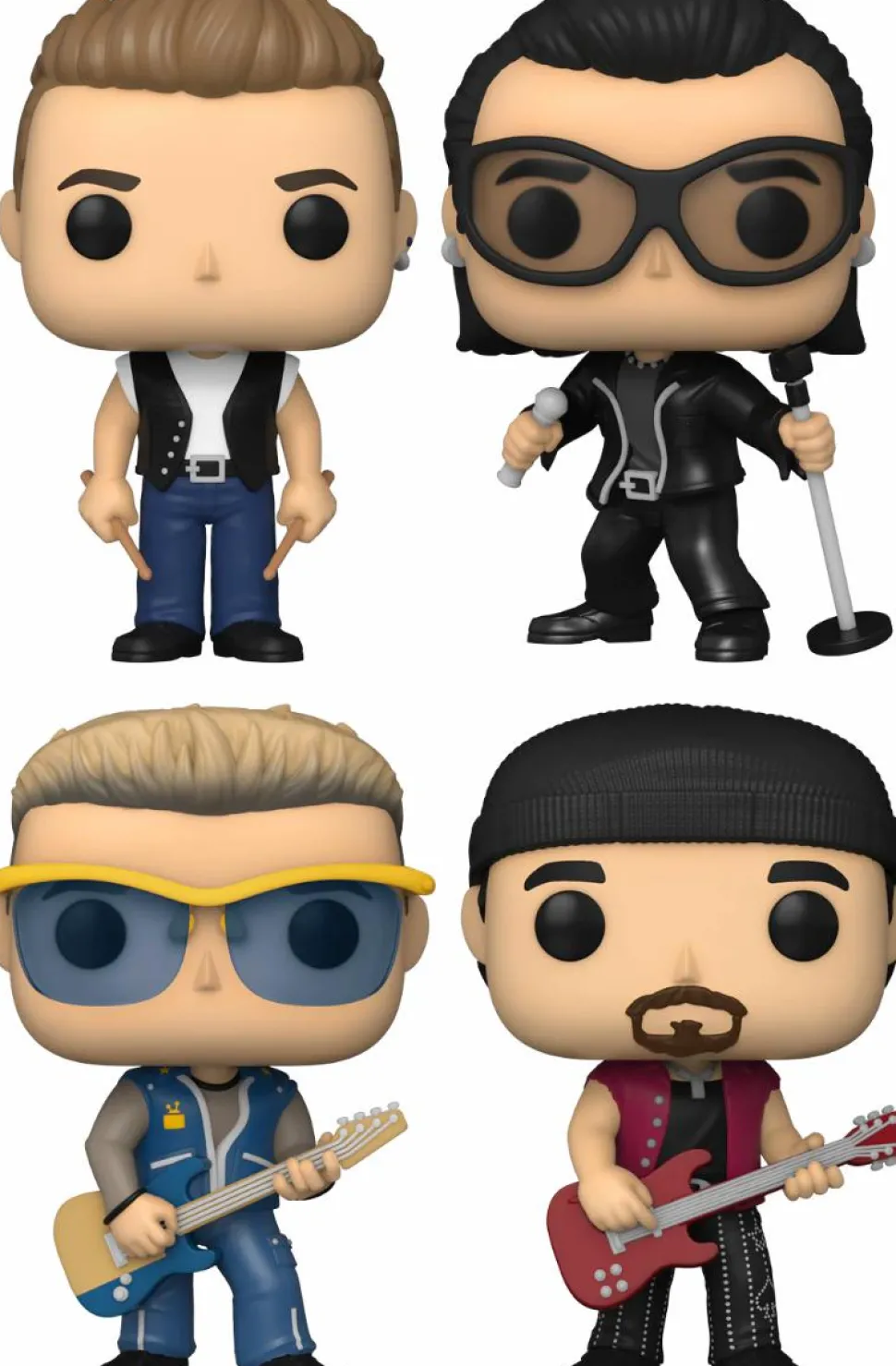 U2 - Zoo TV Tour Pop! Vinyl Bundle (Set of 4)