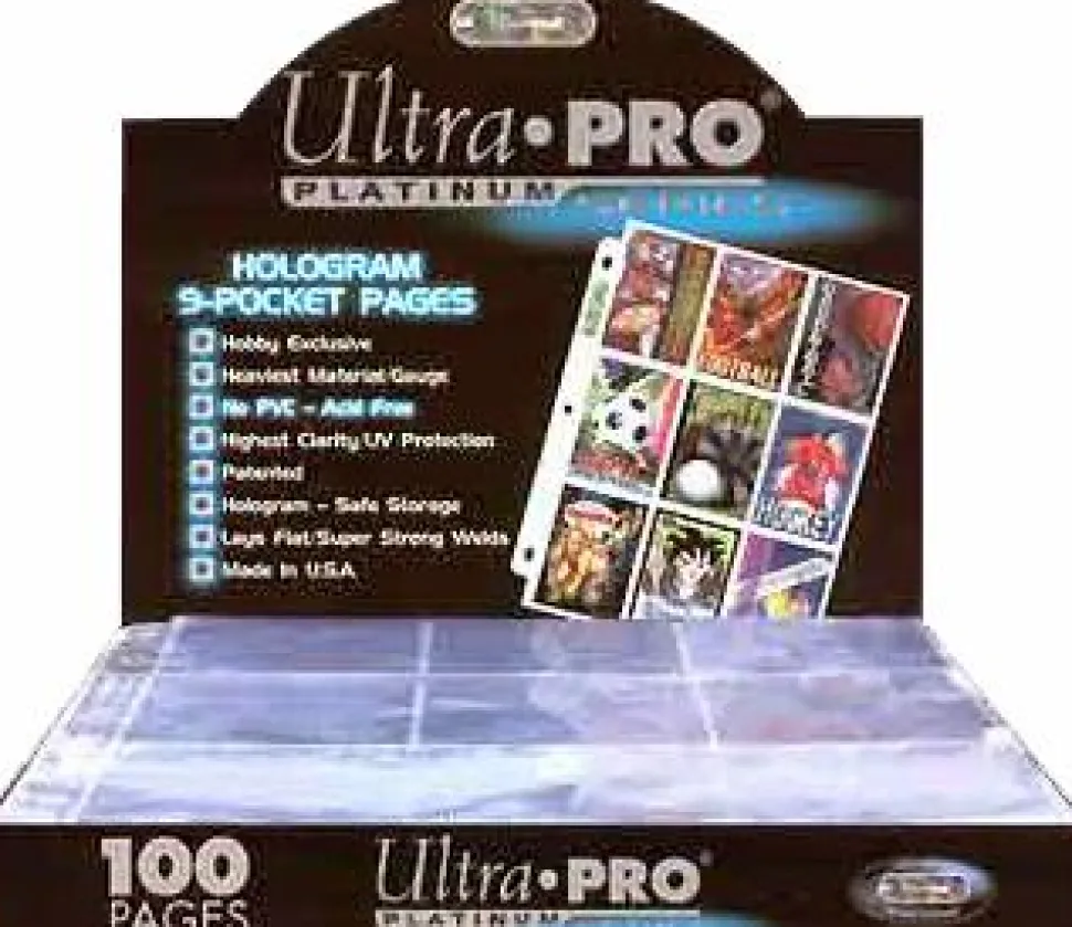 Ultra Pro - 9 Pocket Pages Card Album Sleeves (Box of 100)