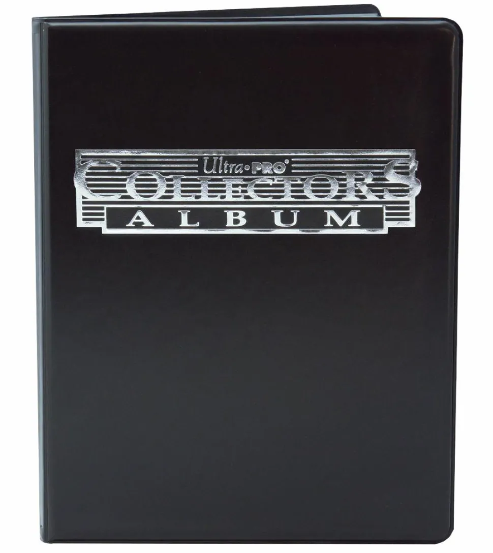 Ultra Pro - Black 9-Pocket Collectors Portfolio Card Album