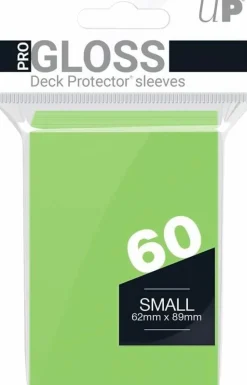 Ultra Pro - Lime Green PRO-Gloss Small Deck Protector Sleeves (60 Count)