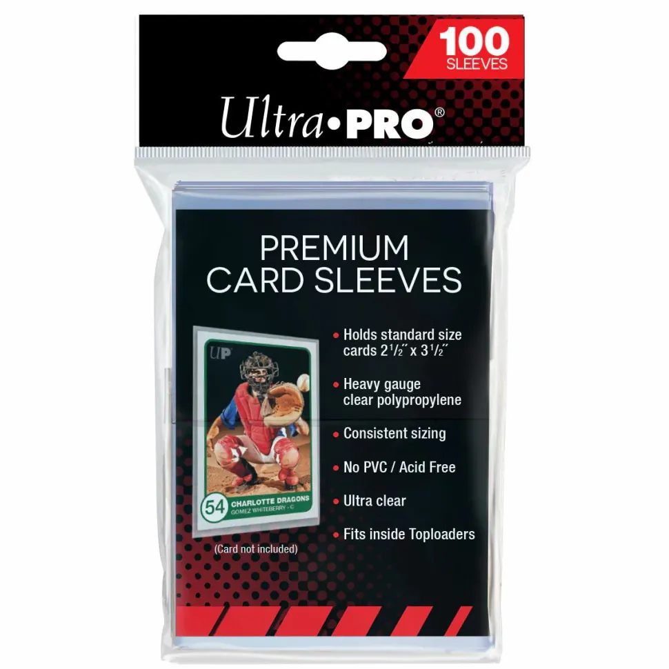 Ultra Pro - Ultra Clear Premium Card Sleeves (100 Count)