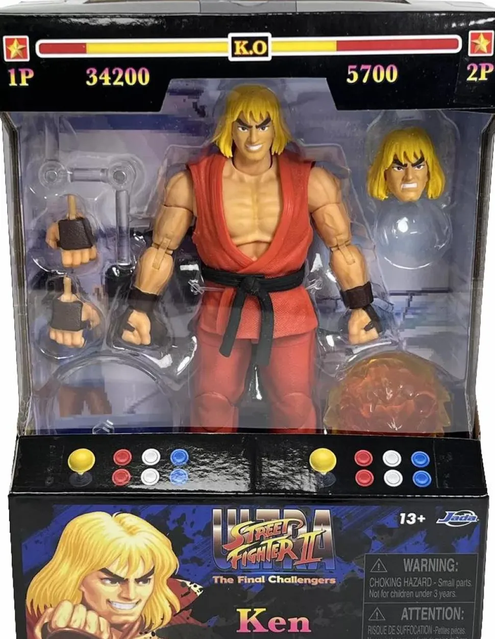 Ultra Street Fighter II: The Final Challengers - Ken 1/12th Scale Action Figure