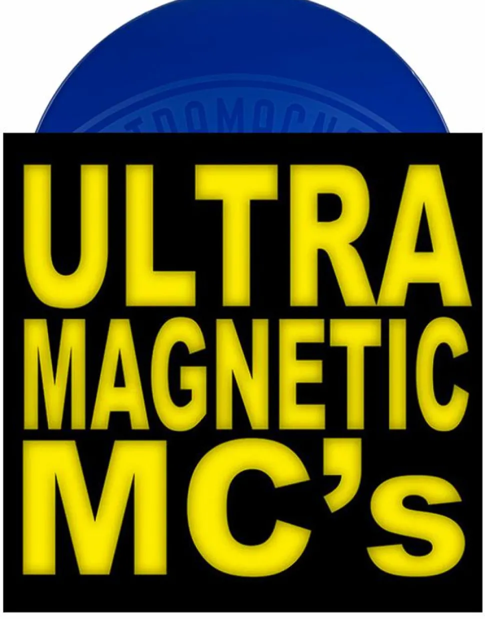 Ultramagnetic MCs - Ultra Ultra / Silicon Bass 12" Single Vinyl Record (2023 Record Store Day Exclusive Blue Coloured Vinyl)