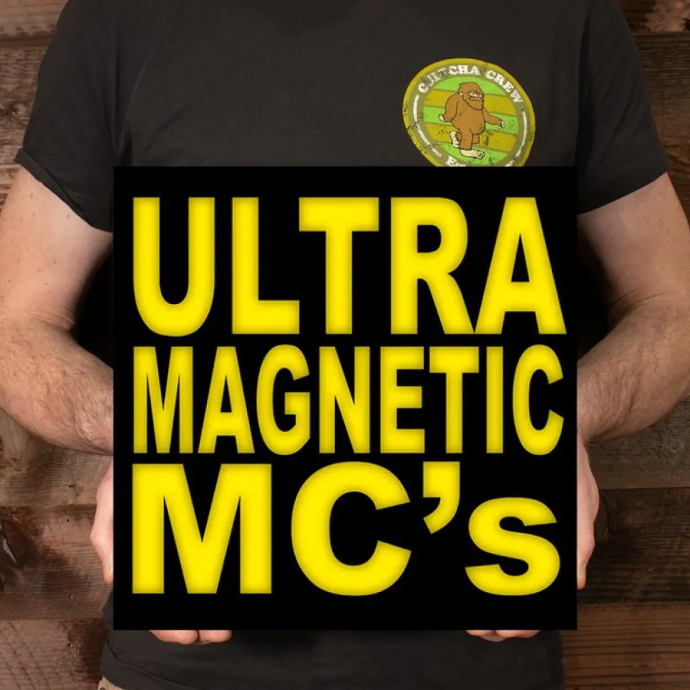 Ultramagnetic MCs - Ultra Ultra / Silicon Bass 12" Single Vinyl Record (2023 Record Store Day Exclusive Blue Coloured Vinyl)