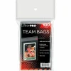 Ultra-Pro - Ultra Clear Resealable Team Card Bags (100 Count)