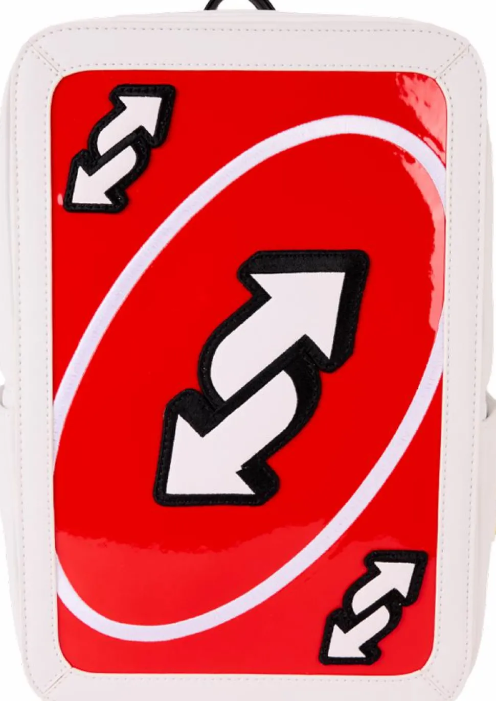 Uno - Reverse Card Lenticular 10" Faux Leather Mini Backpack