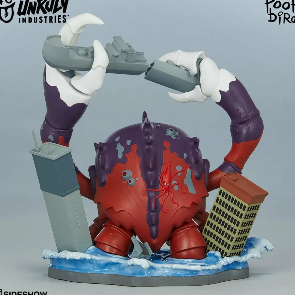 Unruly Industries - Crabthulu: Terror of the Deep! 7” Vinyl Figure by Mike “Poopbird” Groves