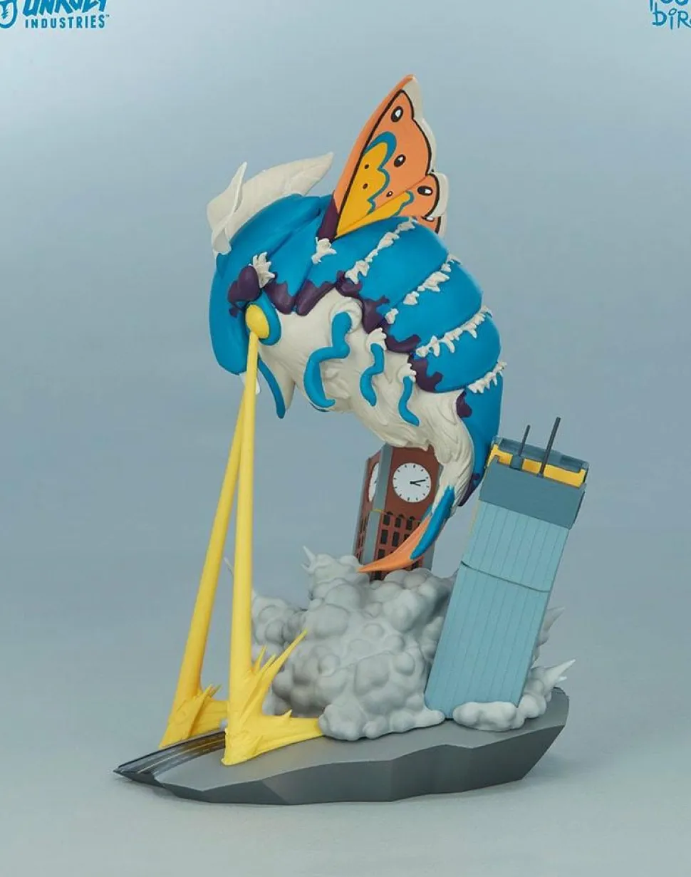 Unruly Industries - Invasion of BeheMOTH! 8” Vinyl Figure by Mike “Poopbird” Groves