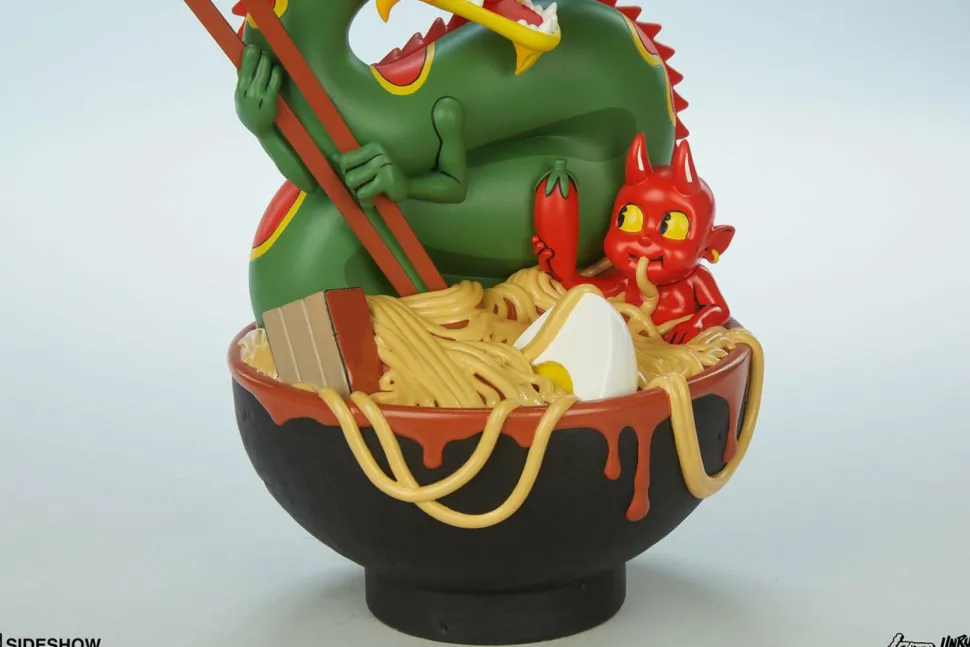 Unruly Industries - Ramen Demon 9” Vinyl Figure by Levi Prewitt