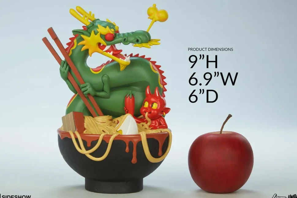 Unruly Industries - Ramen Demon 9” Vinyl Figure by Levi Prewitt