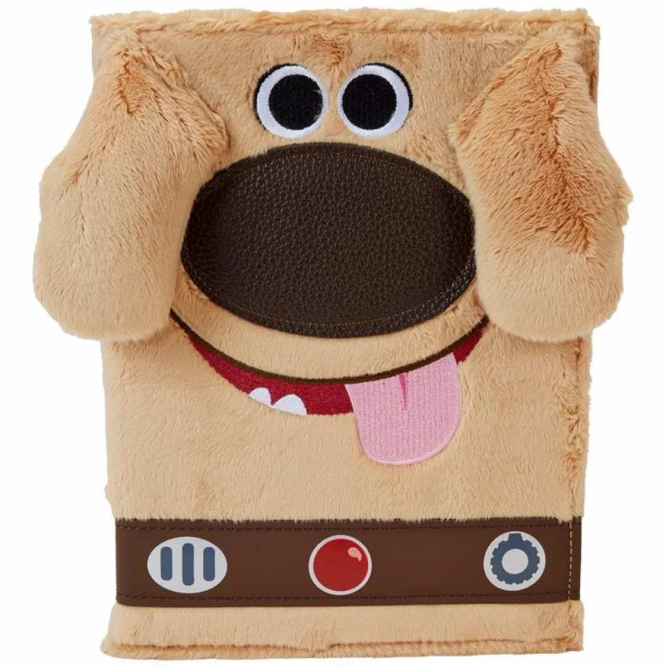Up - 15th Anniversary Dug Plush 8" Faux Leather Journal