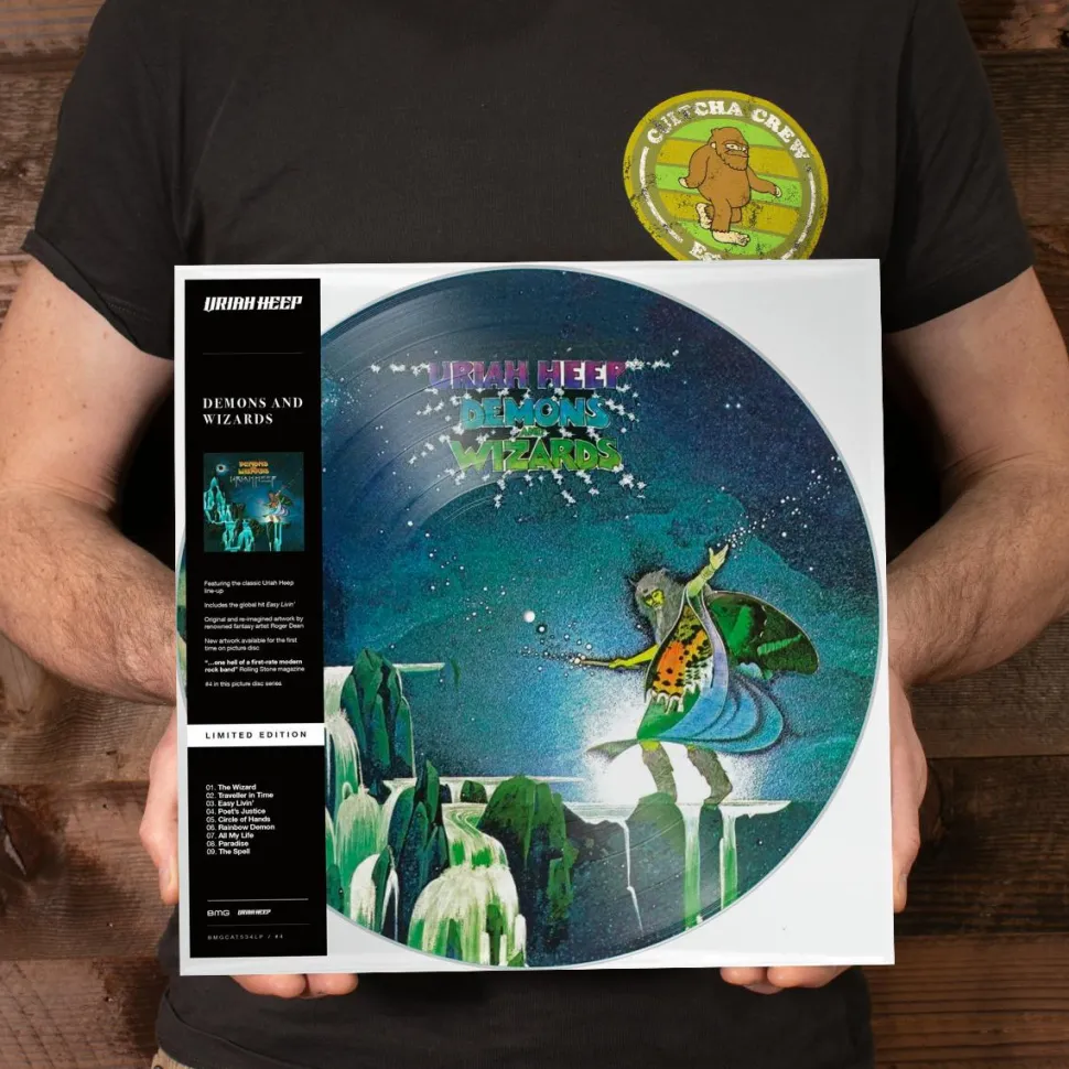 Uriah Heep - Demons And Wizards LP Vinyl Record (Picture Disc)