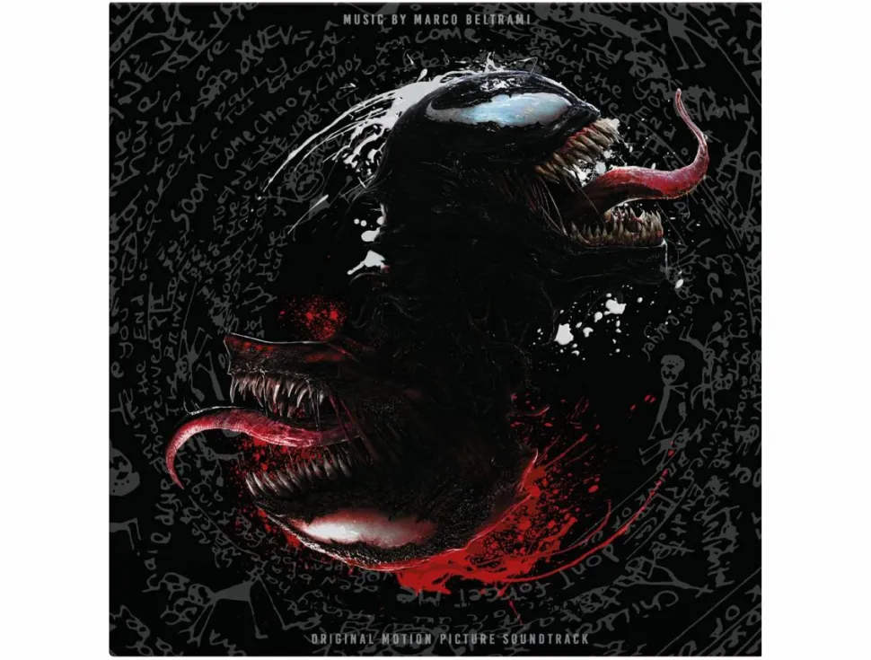 Venom 2: Let There Be Carnage - Original Motion Picture Soundtrack by Marco Beltrami LP Vinyl Record (Red Coloured Vinyl)