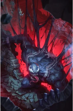 Venom - Venom (2020) #31 Variant Cover Fine Art Print by Woo Chul Lee