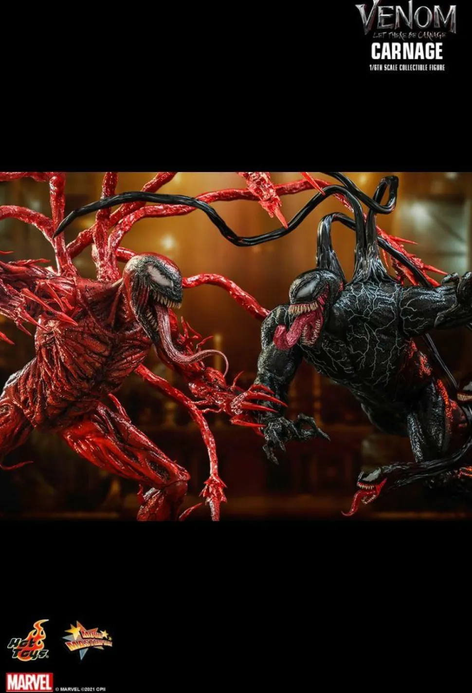 Venom: Let There Be Carnage - Carnage Deluxe 1/6th Scale Hot Toys Action Figure
