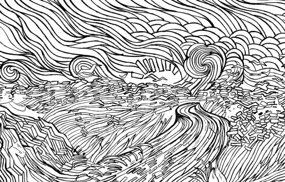 Vincent Van Gogh - Colouring Van Gogh Paperback Book