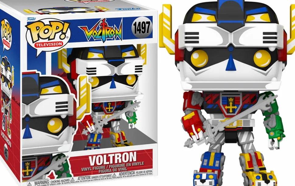 Voltron: Defender of the Universe - Voltron (Retro) Super Sized 6" Pop! Vinyl Figure