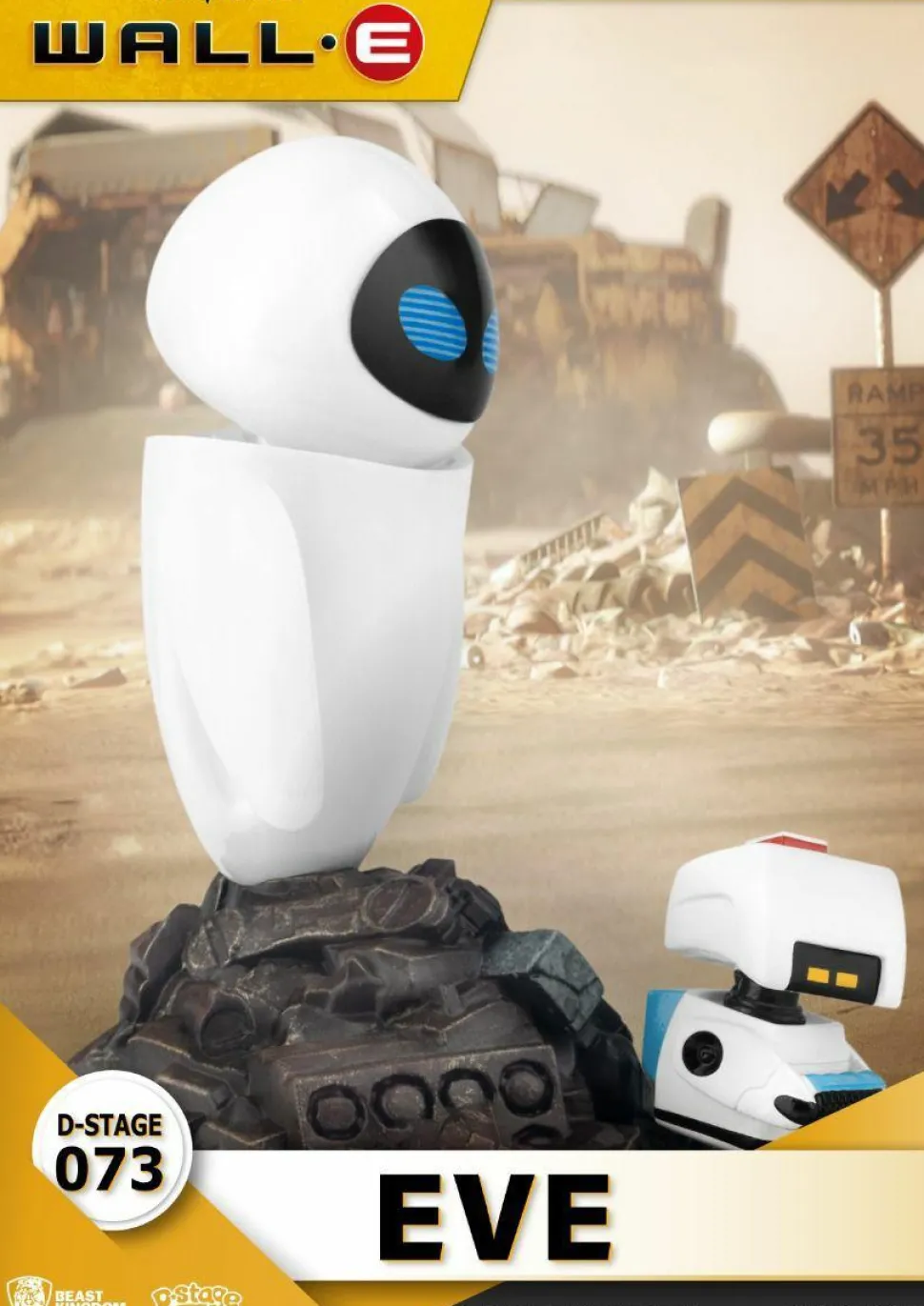 Wall-E - Eve DS-073 D-Stage 6” Statue