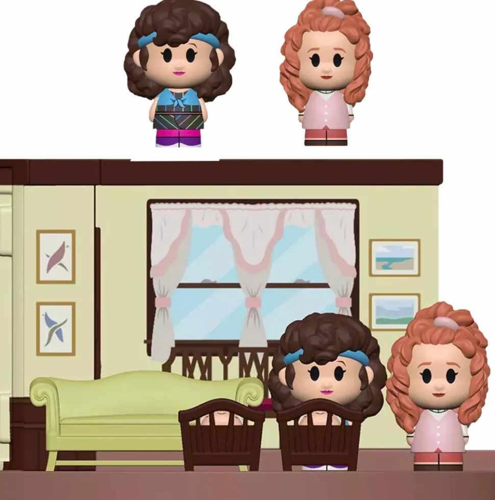 WandaVision - 1980s Wanda & Agnes Diorama Mini Moments Vinyl Figure