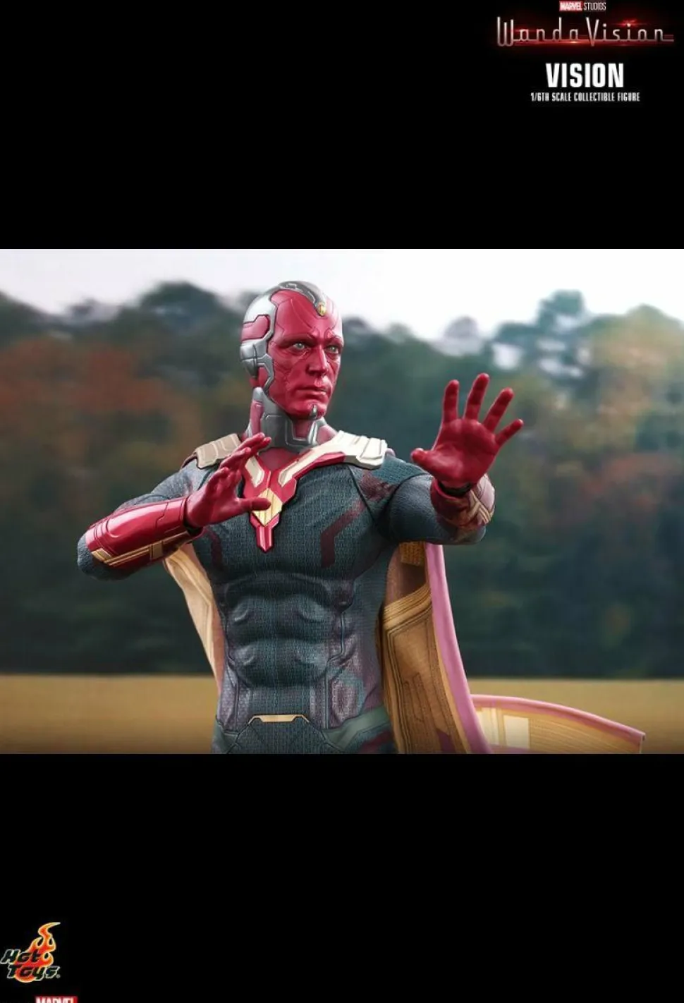 WandaVision - Vision 1/6th Scale Hot Toys Action Figure