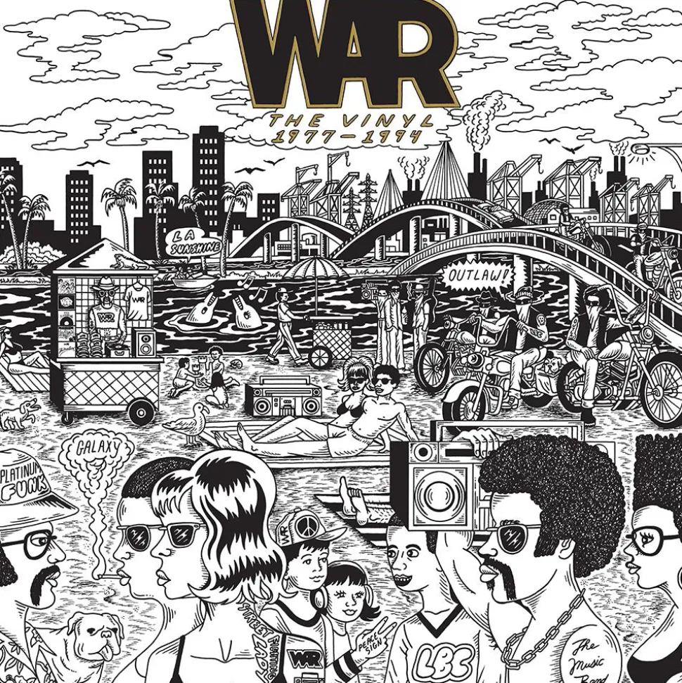 War - The Vinyl 1977-1994 (2024 Record Store Day Black Friday Exclusive White, Yellow, Red, Purple & Orange Coloured Vinyl)