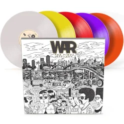 War - The Vinyl 1977-1994 (2024 Record Store Day Black Friday Exclusive White, Yellow, Red, Purple & Orange Coloured Vinyl)