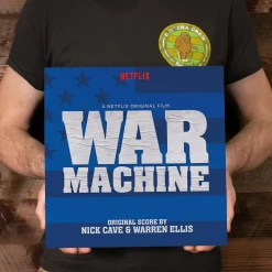 War Machine - A Netflix Original Film Score By Nick Cave & Warren Ellis 2xLP Vinyl Record (White Vinyl)