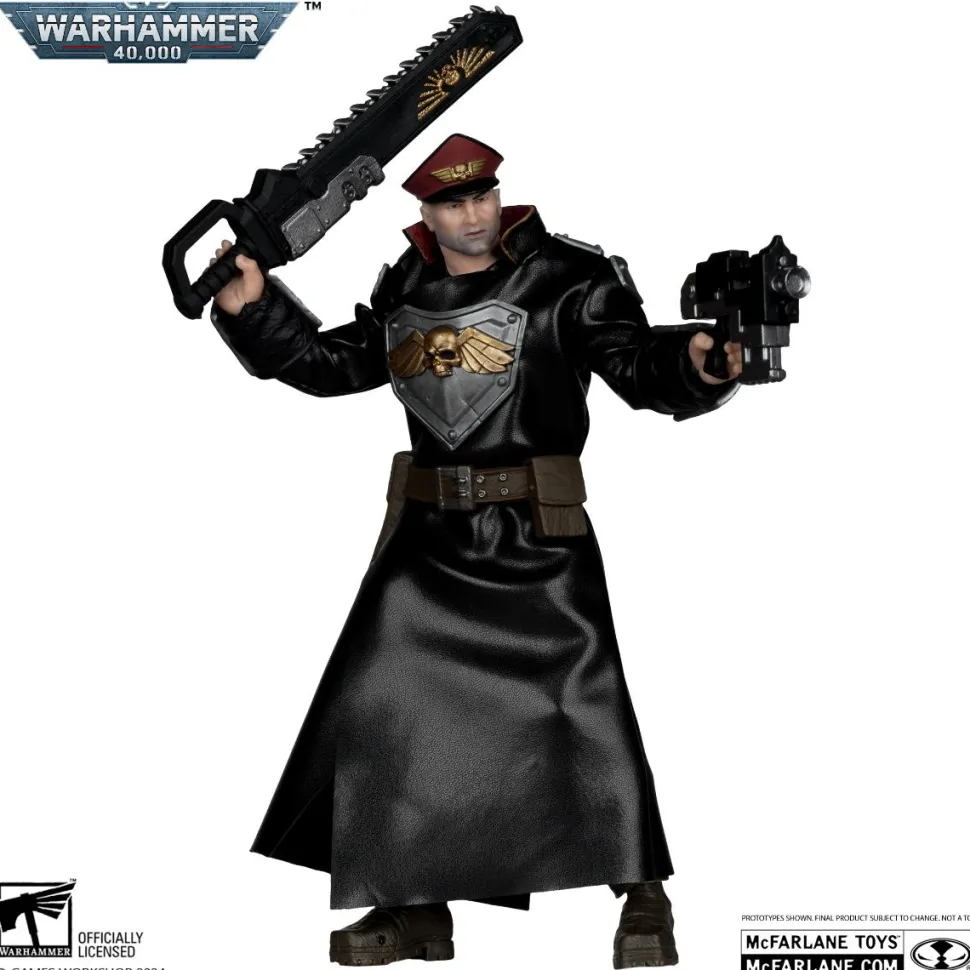Warhammer 40,000 - Astra Militarum Commissar 7" Scale Action Figure