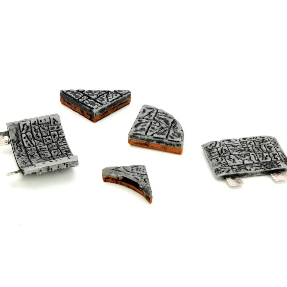 WarLock Tiles - Dungeon Tiles 1" Angles & Curves Expansion Pack