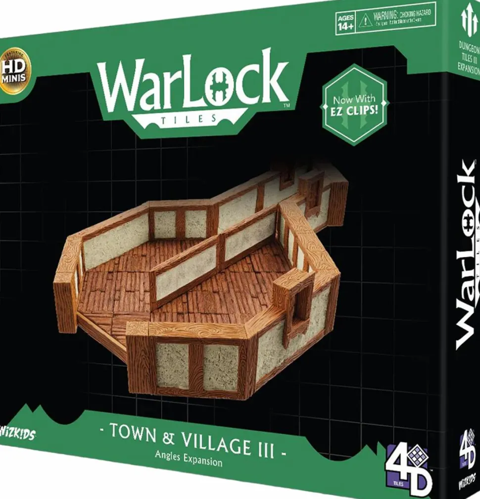 WarLock Tiles - Town & Village III Angles Expansion Pack