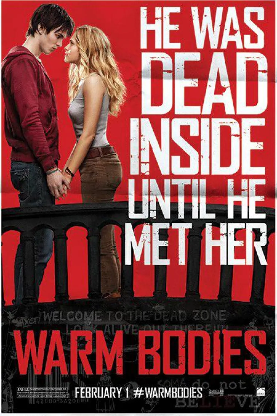 Warm Bodies - Dead Inside Poster