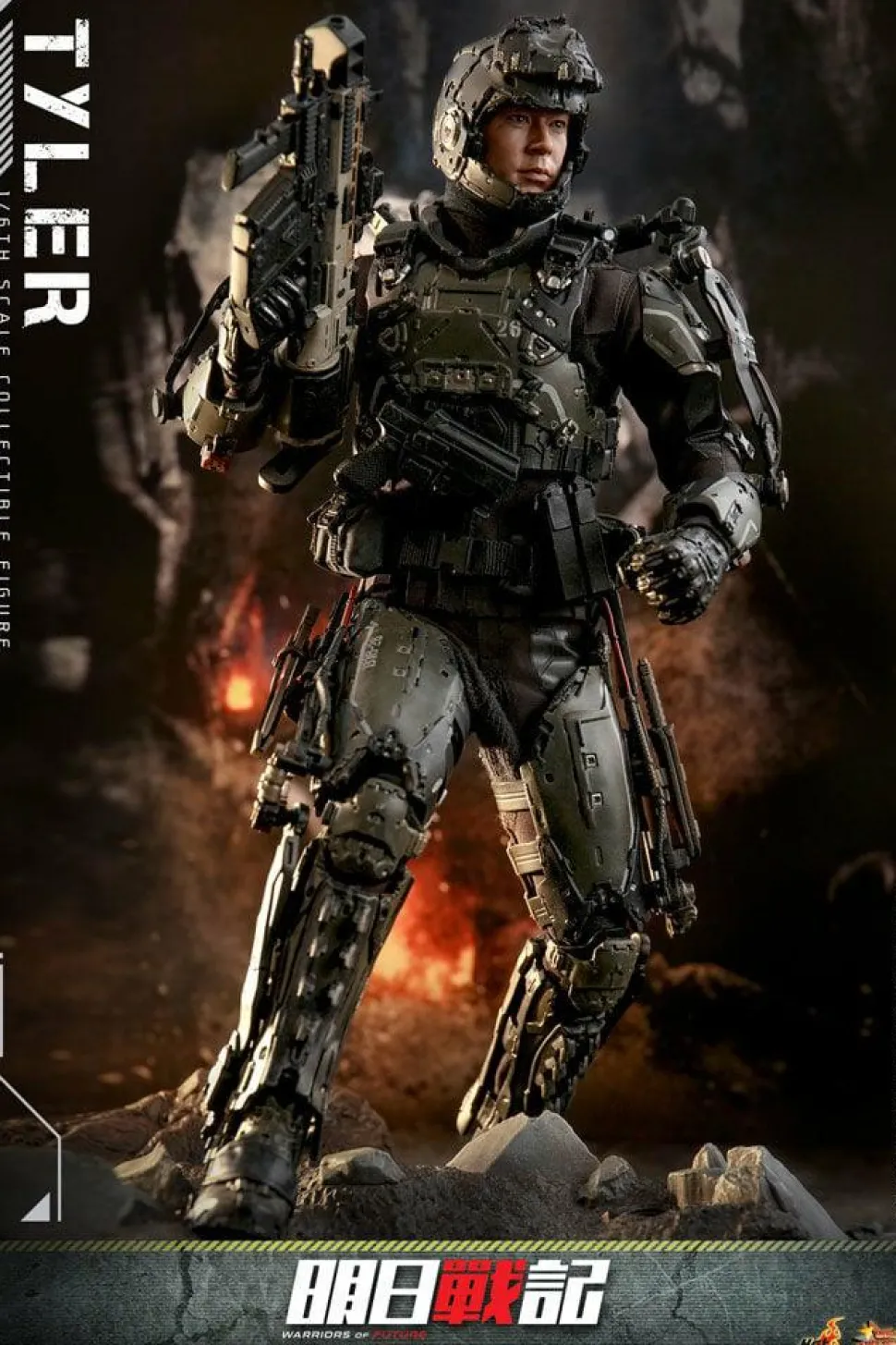 Warriors of Future (2022) - Tyler 1/6th Scale Hot Toys Action Figure