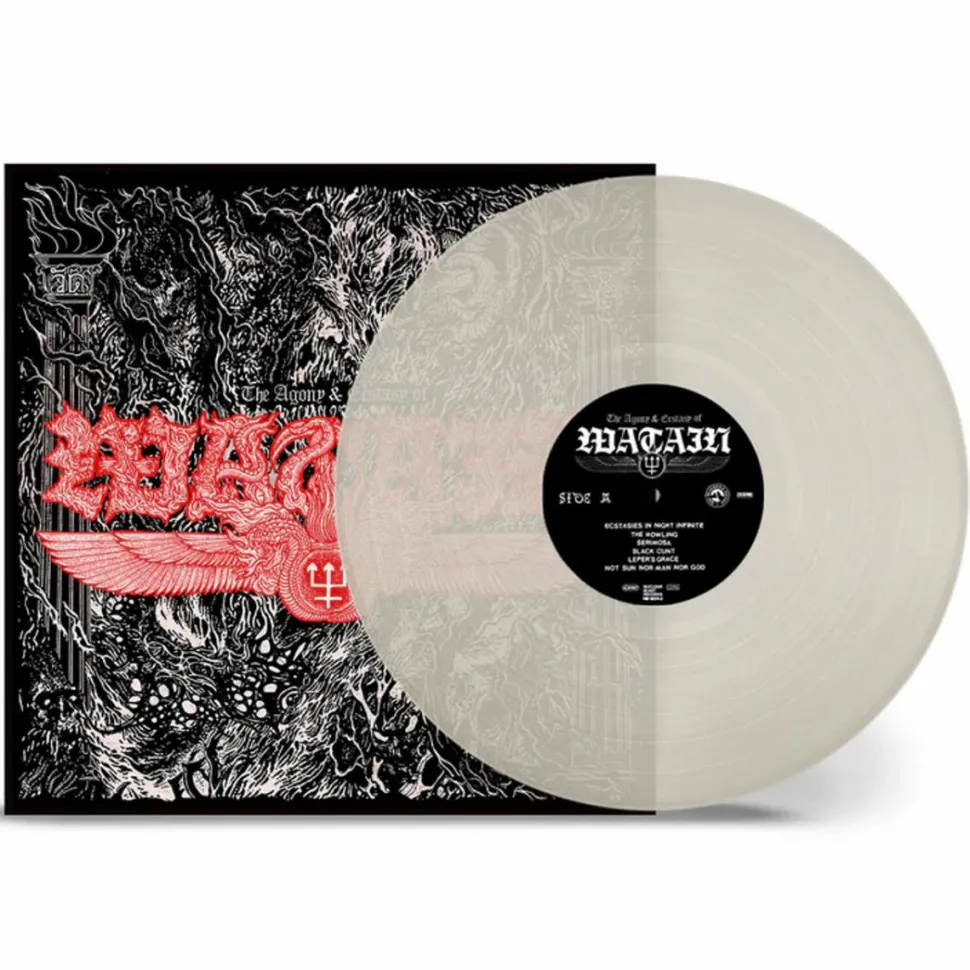 Watain - The Agony & Ecstasy of Watain LP Vinyl Record (Transparent Vinyl)