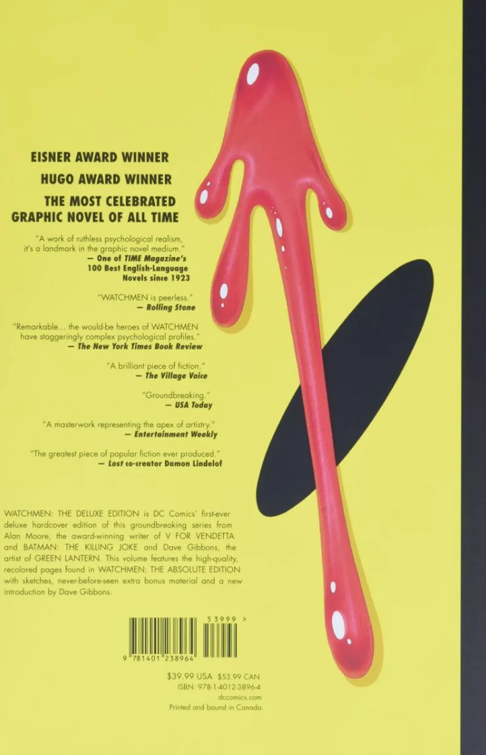 Watchmen - The Deluxe Edition Hardcover Book