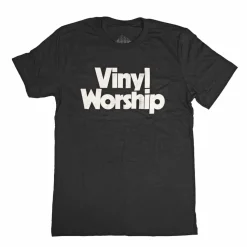 Waxwork Records - Vinyl Worship Vintage Black Unisex T-Shirt
