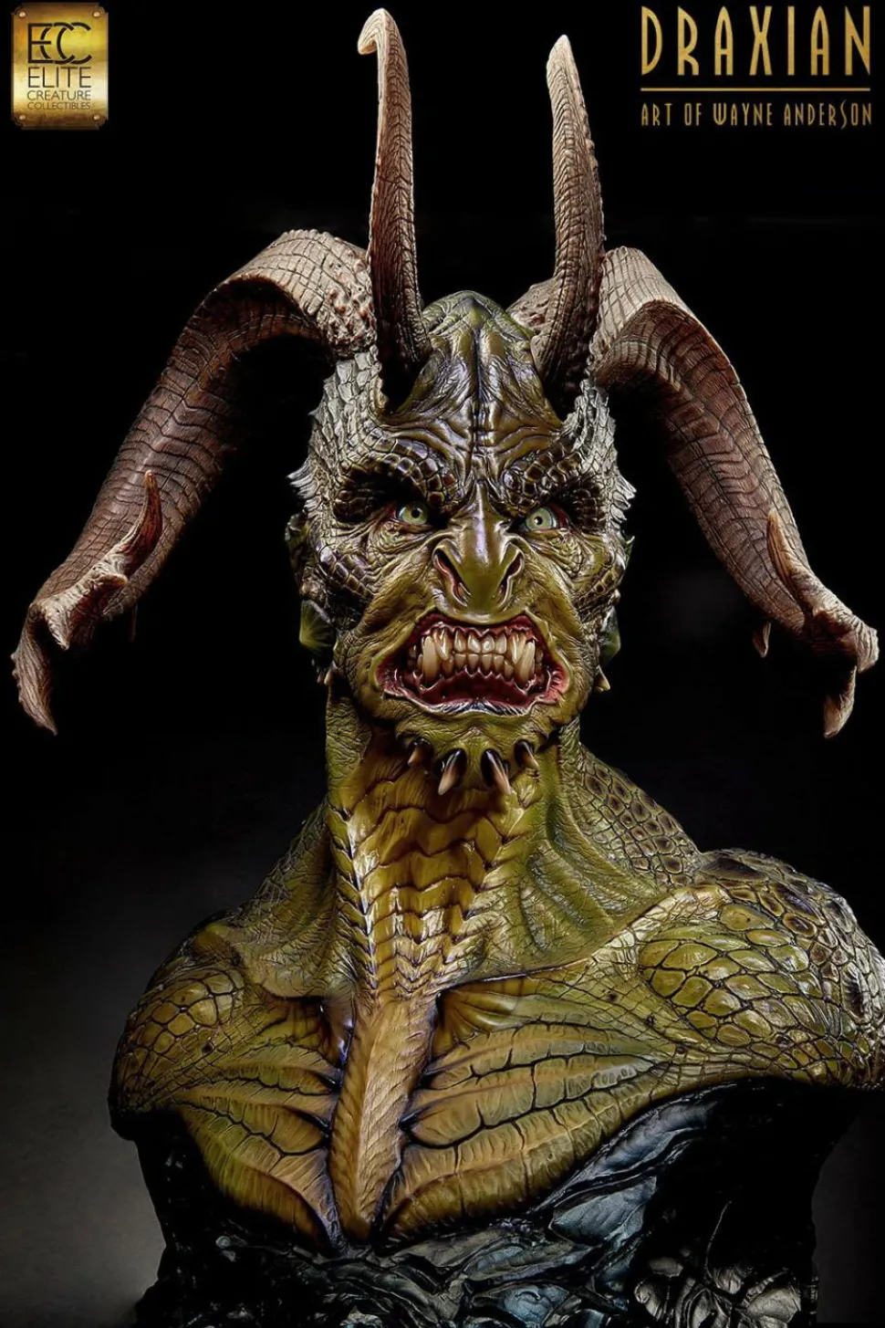 Wayne Anderson - Draxian 1:1 Scale Life Size Bust