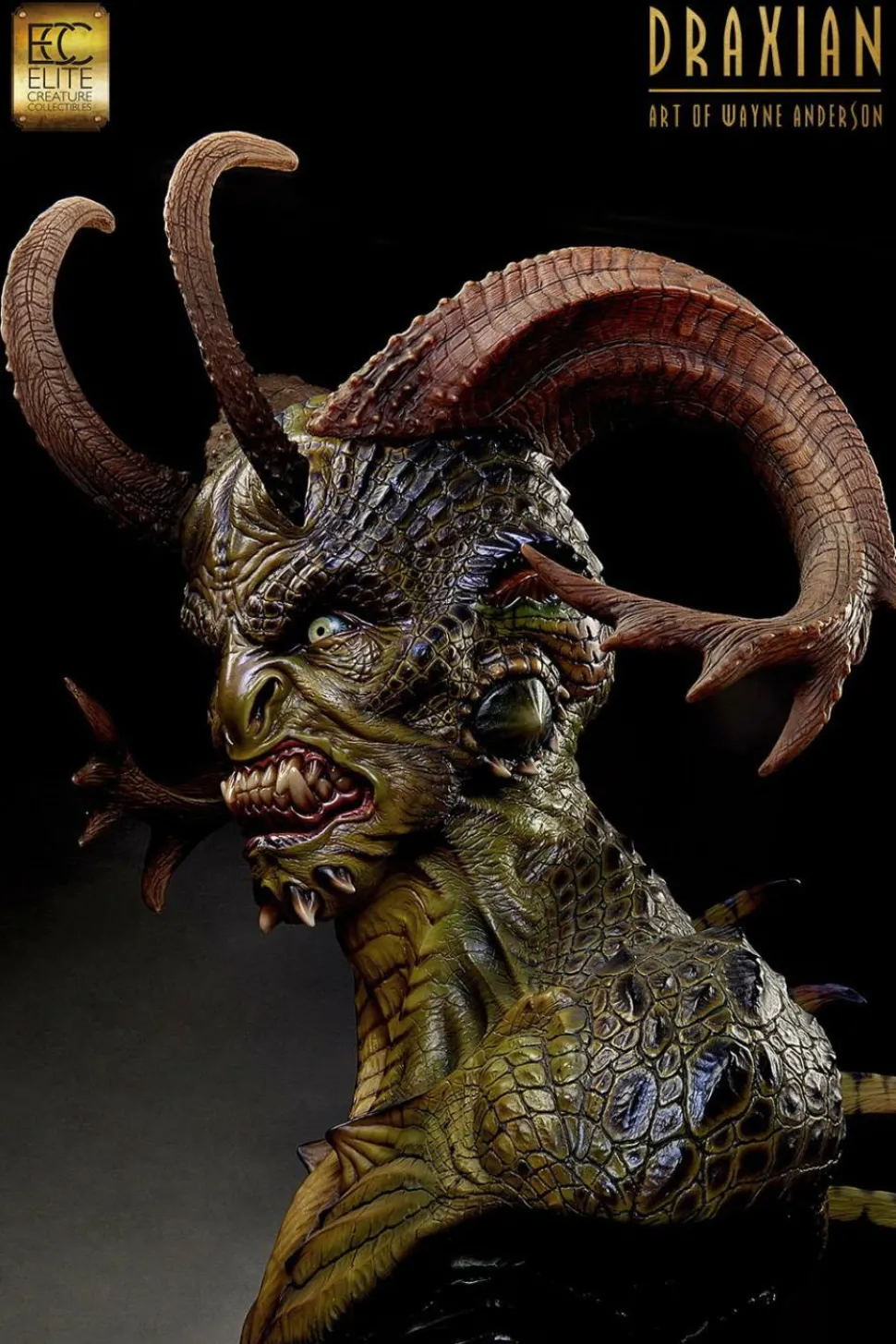 Wayne Anderson - Draxian 1:1 Scale Life Size Bust