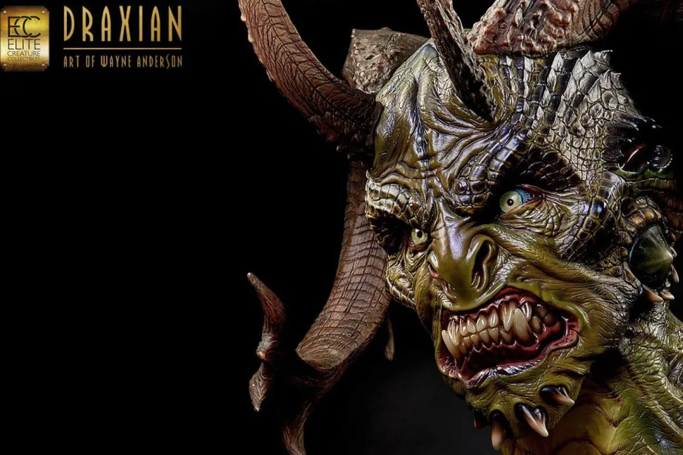 Wayne Anderson - Draxian 1:1 Scale Life Size Bust
