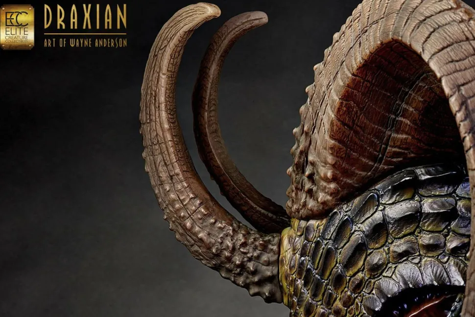 Wayne Anderson - Draxian 1:1 Scale Life Size Bust