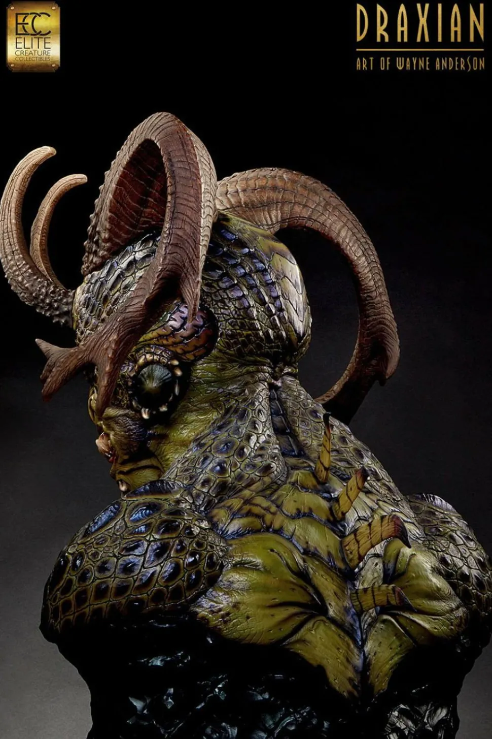 Wayne Anderson - Draxian 1:1 Scale Life Size Bust