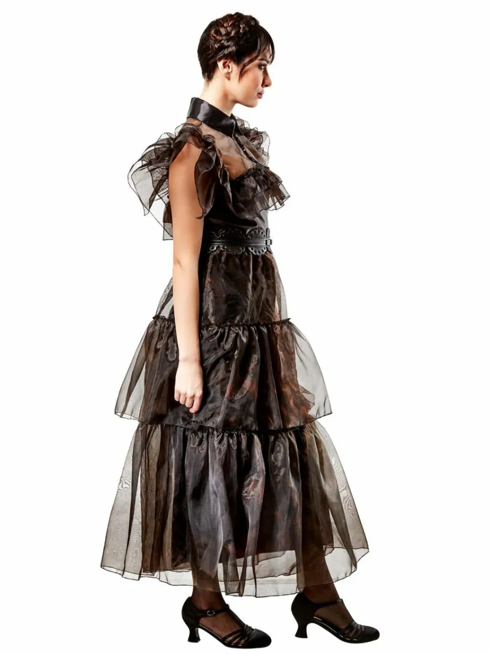 Wednesday (2022) - Wednesday Rave'N Dance Dress Deluxe Women's Adult Costume
