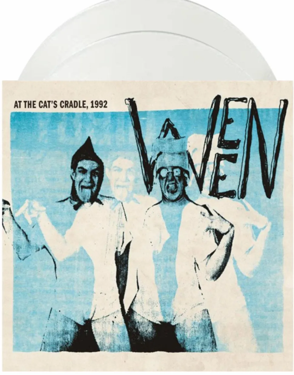 Ween - At The Cat's Cradle, 1992 2xLP Vinyl Record (Milky Clear Vinyl)