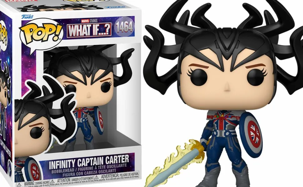 What If…? - Infinity Captain Carter Pop! Vinyl Figure