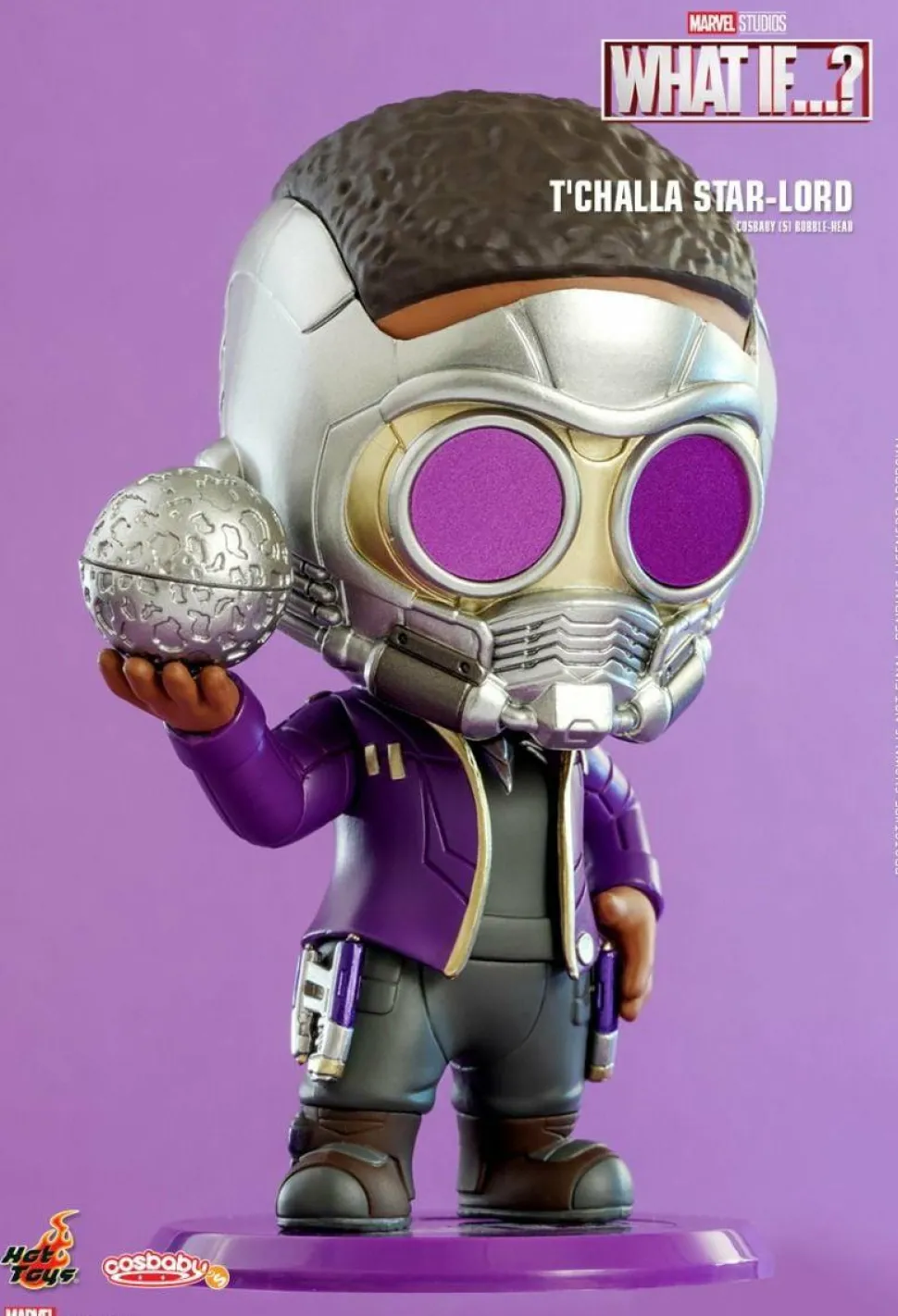 What If…? - T’Challa Star-Lord Cosbaby (S) Hot Toys Figure