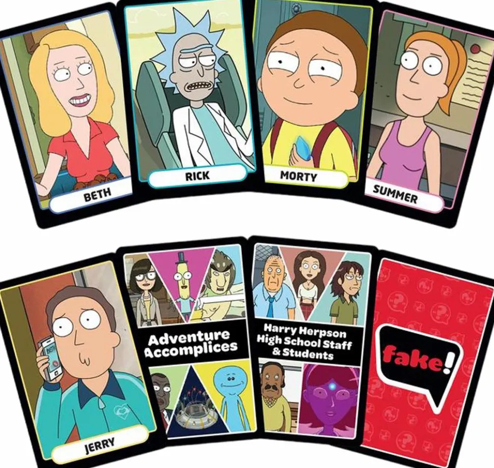 Who Says? - Rick and Morty Edition Card Game