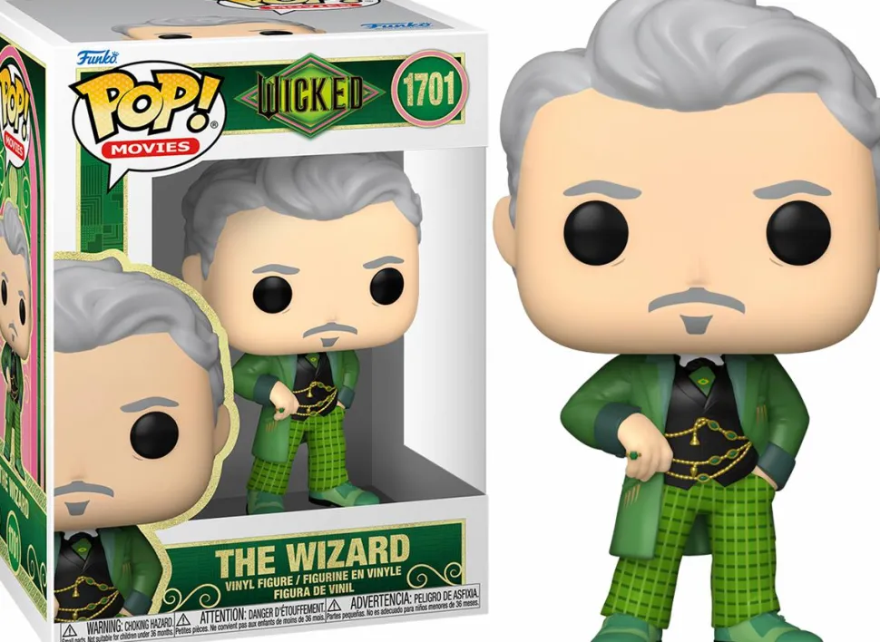 Wicked (2024) - The Wizard Pop! Vinyl Figure (Popcultcha Exclusive)