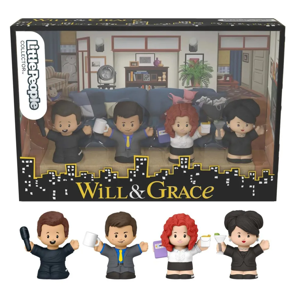 Will & Grace - Fisher-Price Little People Collector Figure 4-Pack