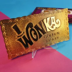 Willy Wonka & the Chocolate Factory (1971) - Golden Ticket Collector's Edition Metal Prop Replica